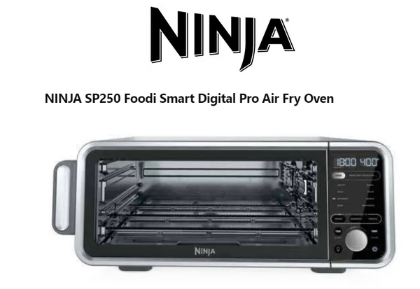 NINJA SP250 Foodi Smart Digital Pro Air Fry Oven - STAINLESS STEEL Like New