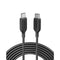 ANKER POWERLINE III USB-C TO USB-C CABLE 10FT/3M 60W FAST CHARGING A8854 - BLACK - Like New