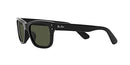 RAY-BAN MEN'S MR. BURBANK RECTANGULAR SUNGLASSES - BLACK/GREEN - Like New
