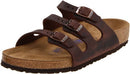 0053901 BIRKENSTOCK WOMEN FLORIDA SOFT FOOTBED SANDAL MEN 5 WOMEN 7 W5 - Like New