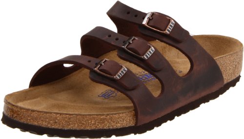 0053901 BIRKENSTOCK WOMEN FLORIDA SOFT FOOTBED SANDAL MEN 5 WOMEN 7 W5 - Like New
