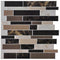 Art3d 6-Pack Peel and Stick Vinyl Sticker Kitchen Backsplash Tiles - Brand New