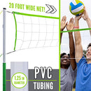 Franklin Sports Volleyball Set - Beach and Backyard Volleyball Net Set - 50401X - Like New