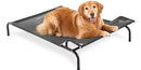 SWEETNIGHT ELEVATED DOG BED WITH HEADREST LARGE DOGS WATERPROOF - 51" XL - GRAY - Like New