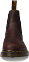 2976 Dr. Martens Unisex Chelsea Boot Waxed Full Grain Men's Chestnut Brown 9 - Like New