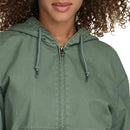LW5RC096 Levi's Women's Workwear Hoody Bomber Laurel Green (Unfilled) X-Large - Like New