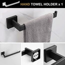 4-Piece Brushed Gold Bathroom Hardware Accessories Set, Lava Odoro Towel Bar - Like New