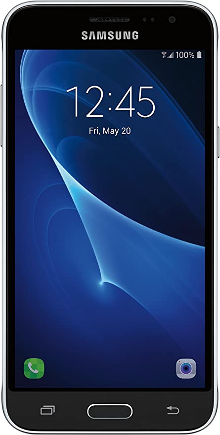 SAMSUNG GALAXY J3 2018 16GB AT&T SM-J337A - BLACK Like New