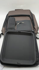 Herb Guard XXL Leather Backpack With Combo Lock Holds Over 7 Ounces - Brown - Brand New
