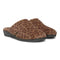 10011247102 VIONIC WOMEN'S GEMMA NATURAL LEOPARD HOUSE SLIPPER SIZE 8 Like New