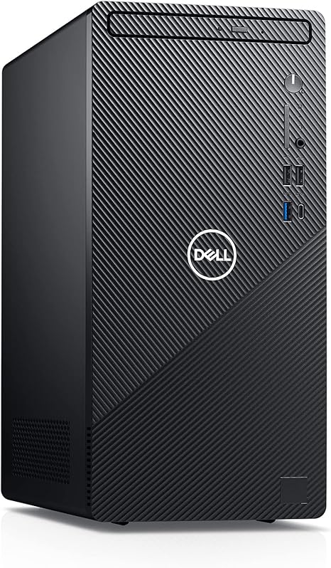 Dell Inspiron 3891 Compact Tower Desktop i3-10105 8GB 256GB SSD - Black - Like New