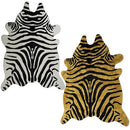 Elegant Faux Zebra Rug - Versatile Zebra Rugs for Living Room - Brand New