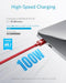 ANKER USB C TO USB C CABLE 6FT, 2PACK - RED - Like New