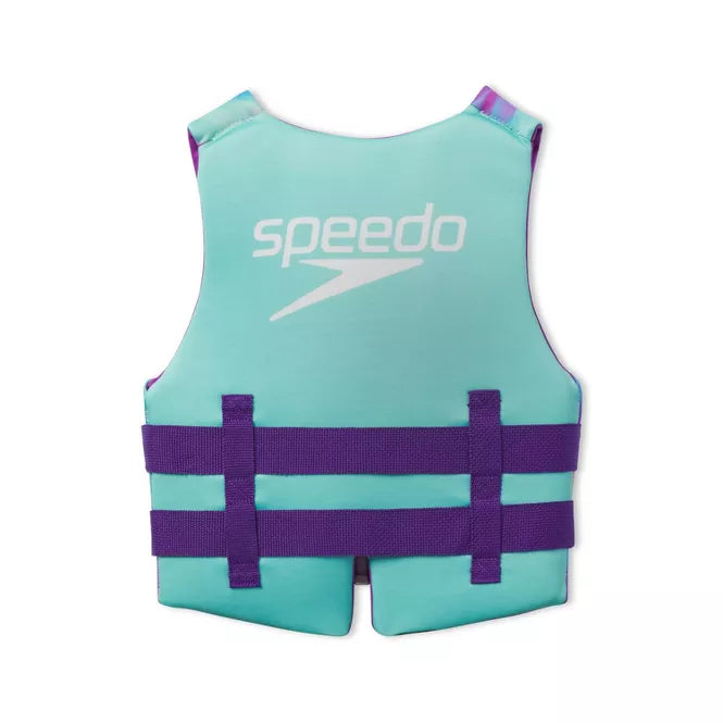 SPEEDO JUNIOR LIFE JACKET VEST - PURPLE - Like New