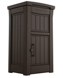 Keter Delivery Box for Porch with Lockable Secure Storage Compartment Brown - Like New