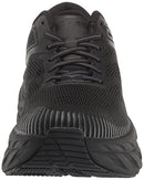 HOKA ONE ONE BONDI 7 - MENS SHOES - SIZE 9 - COLOR BLACK/BLACK - 1110518 - Like New