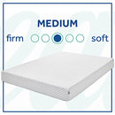 SEALY COOL & CLEAN 8" MEMORY FOAM BED IN BOX QUEEN WHITE F03-00178 - WHITE - Brand New