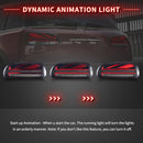 VLAND LED Tail Lights For 2015-2023 MINI Clubman F54 Cooper S JCW Red & Smoked - Like New