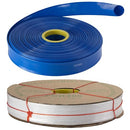 ALPINE CORPORATION 300 FT PVC LAY-FLAT WATER HOSE 2" INSIDE DIAMETER - BLUE - Like New