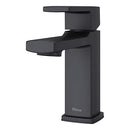 PFISTER DECKARD SINGLE CONTROL 4" CENTERSET FAUCET PUSH SEAL - BLACK - Like New