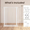 BALANCEFROM EASY WALK-THRU SAFETY GATE DOORWAY STAIRWAY 36"W X 30"H - WHITE - Like New