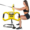 STEALTH FITNESS SQUAT TRAINER HOME FITNESS EQUIPMENT YELLOW - Like New