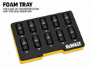 DEWALT 10 PIECE 3/8 DRIVE UNIVERSAL METRIC SOCKET SET - BLACK - Like New