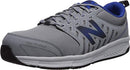 New Balance Men's 412 V1 Alloy Toe Shoe, MID412G1, Gray/Royal, Size 10.5 - Like New