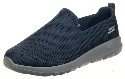 54600EWW SKECHERS PERFORMANCE GO WALK MAX MEN SLIP-ON SHOES, 13 X-WIDE NAVY/GRAY New