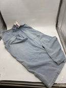NO BOUNDARIES WOMEN'S MINI WAIST WIDE LEG PANTS, 31" INSEAM,SIZE: M - LIGHT WASH - Brand New