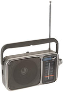 PANASONIC RF-2400 AM/FM RADIO - SILVER - Like New