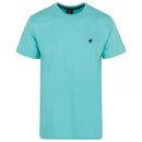 PACIFIC POLO CLUB MENS TSHIRT PREMIUM HEAVY SHORT SLEEVE - SIZE: L - TURQUOISE - Like New