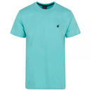 PACIFIC POLO CLUB MENS TSHIRT PREMIUM HEAVY SHORT SLEEVE - SIZE: L - TURQUOISE - Brand New