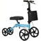 ELENKER STEERABLE PORTABLE KNEE WALKER 10" WHEELS - BLUE - Brand New