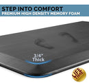 8541943260 ComfiLife Anti Fatigue Floor Mat 3/4 Inch Thick Kitchen Mats, Black - Like New