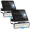 AUDERWIN SOLAR FLOOD LIGHTS OUTDOOR 4000LM, (6500K) 2 PACK - COOL WHITE - Like New