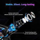MINORSONIC CPU COOLER 240MM AIO, LIQUID COOLER CPU LOW-NOISE AMD AM5/AM4 - BLACK - Like New