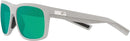 Costa Baffin Sunglasses 06S9030 - Light Grey/Green Mirror - Like New