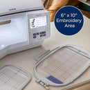 Brother Inno-vis NQ1700E Embroidery Machine BES Blue Software - WHITE - Like New