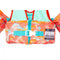 SPEEDO SPLASH JAMMER YOUTH LIFE VEST 33-55 LBS BUCKLE CLOSURE - CORAL/TEAL - Brand New