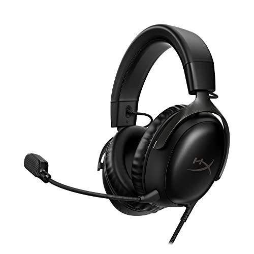 HYPERX CLOUD III WIRED GAMING HEADSET PC PS5 XBOX SERIES X|S 727A8AA - BLACK - Like New