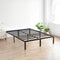 OLEESLEEP 18" HeavyDuty Steel Slat Anti-Slip Support Easy Assembly - Black - Like New