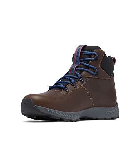 COLUMBIA MEN'S LANDROAMER EXPLORER WATERPROOF SIZE MEN 8 ESPRESSO/WARP RED - Brand New