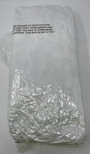 ZIBROGES GOOSE FEATHER PILLOW QUEEN SIZE - 1 PACK - WHITE - Brand New
