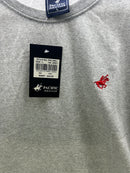 PACIFIC POLO CLUB MEN'S SHORT SLEEVE T-SHIRT - SIZE: MEN L - GRAY - Brand New