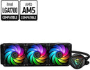 MSI MAG CORELIQUID 360R V2 ARGB CPU LIQUID COOLER CL360RV2 - BLACK - Brand New