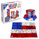 TYTAN Tiles Magnetic Toy Tiles 60 Pieces Red White Blue Stem Certified - NEW - Brand New