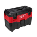 MILWAUKEE 18V CORDLESS LITHIUM-ION 2 GALLON WET/DRY VACUUM TOOL ONLY RED/BLACK - Like New
