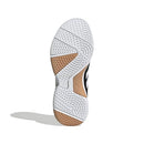 ADIDAS WOMENS LIGRA 8 INDOOR - SIZE: WOMEN 9 - BLACK/WHITE - Like New