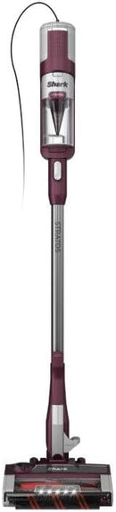Shark HZ3000 Stratos Ultralight Corded Stick Vacuum DuoClean PowerFins Red Plum - Like New